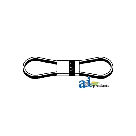 A & I Products Belt, Fan Drive 9.8" x2.9" x10.2" A-R131213